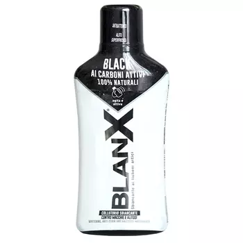 Ополаскиватель для полости рта BlanX Mouthwash Black Charcoal с углем 500 мл