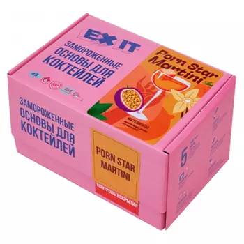 Основы фруктовые для коктейлей EX IT Porn Star Tini замороженные 6 шт.