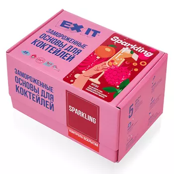 Основы фруктовые для коктейлей EX IT Sparkling Pack замороженные 6 шт.