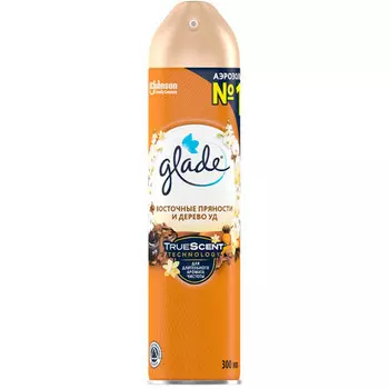 Освежитель воздуха Glade Восточные пряности и дерево уд 300 мл
