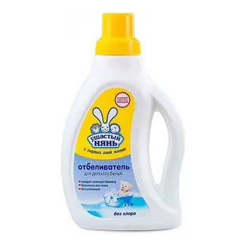 Отбеливатель Ушастый Нянь для детского белья 750 мл