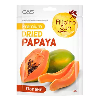 Папайя Filipino Sun сушеная 100 гр