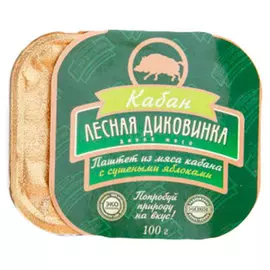 Паштет из мяса кабана с сушеными яблоками (Ферма Бобцов А.) 100 гр