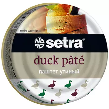 Паштет Setra утиный 100 гр