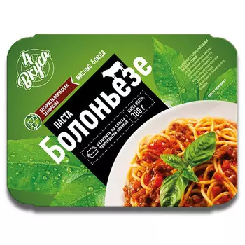 Паста Болоньезе 4 Вкуса замороженная 300 гр