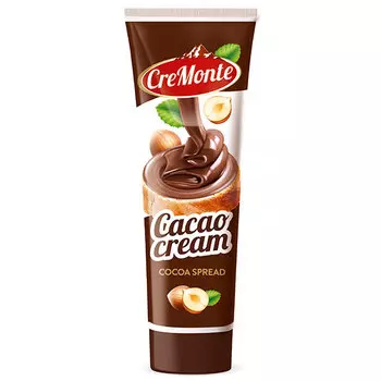 Паста ореховая с добавлением какао CreMonte 350 гр