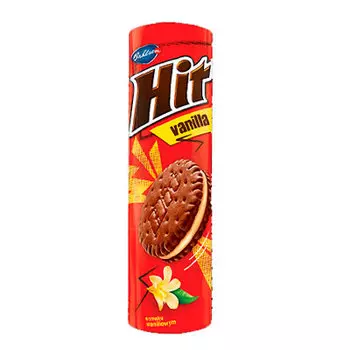 Печенье сэндвич Bahlsen с начинкой со вкусом ванили 220 гр