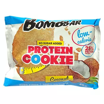 Печенье Bombbar Кокос неглазированное 40 гр