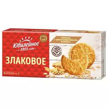 Печенье Юбилейное злаковое 171 гр