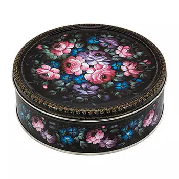 Печенье Монте Кристо сдобное со сливочным маслом Русские узоры ж/б 400 гр