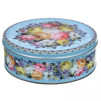 Печенье сдобное Regnum Жостовская роспись с кокосовой стружкой 400 гр