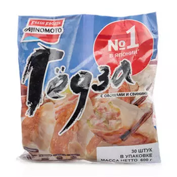 Пельмени Ajinomoto Гёдза со свининой 30 шт 600 г