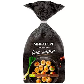 Пельмени Мираторг для жарки свино-говяжьи замороженные 700 гр