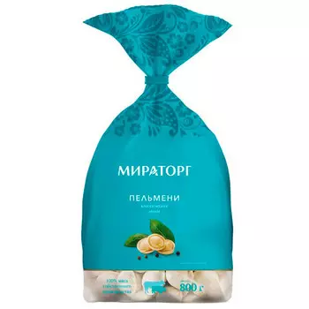 Пельмени Мираторг Классические мини свино-говяжьи замороженные 800 гр