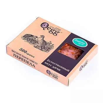 Перепел Qegg Фиеста замороженный 500 гр