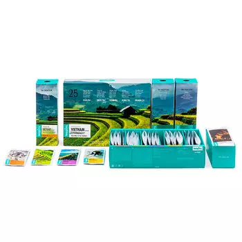 Подарочный набор чая Teapins Vietnam Delights листовой (25 шт. по 5 гр.)