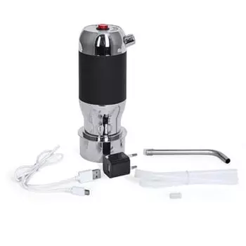 Помпа электрическая Ecotronic PLR-200 black на аккумуляторе с USB-адаптером