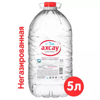 Природная ледниковая вода Ахсау 5 литра, 2 шт. в уп.