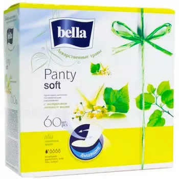 Прокладки Bella Panty soft лекарственные травы ежедневные 60 шт