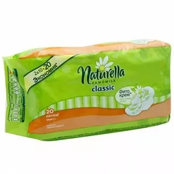 Прокладки Naturella classic normal 4 капли 20шт