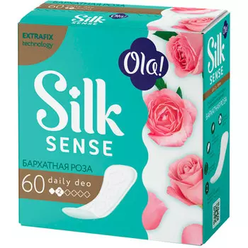 Прокладки Ola! Daily Бархатная Роза ежедневные 60шт