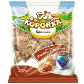 Пряники Рот Фронт Коровка с начинкой со вкусом варёной сгущёнки 300 гр