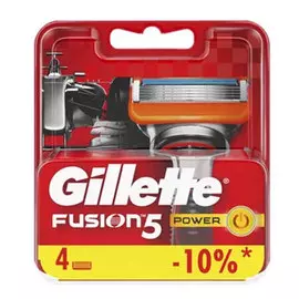 "Gillette" Fusion power сменная кассета (4шт.)