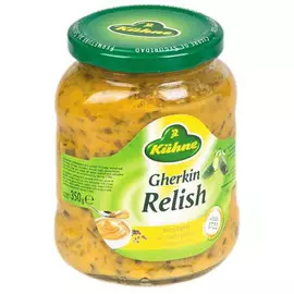 Релиш Kuhne Огурцы и Горчица 350 гр