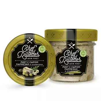 Риет Путина с оливками и сыром 100 гр