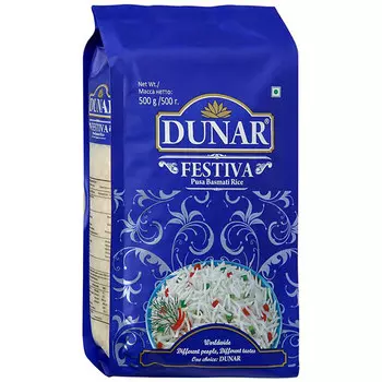 Рис Дунар Басмати Фестива 500 гр