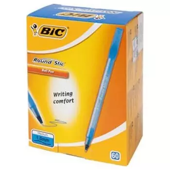 Ручка шариковая BIC Round stick 60 шт