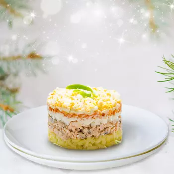 Салат Мимоза A La Russe