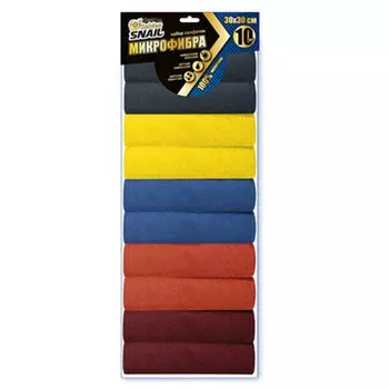 Салфетки из микрофибры Golden Snail Голден Снэйл 30х30см 10шт