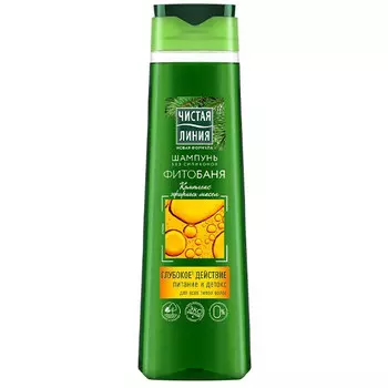 Шампунь Чистая Линия Фитобаня для всех типов волос 400 мл