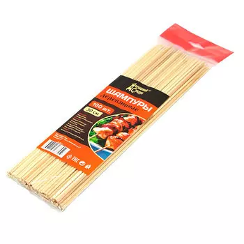 Шампуры Домашний сундук 300 мм 100 шт