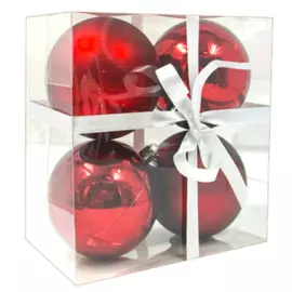 Шары однотонные в ассортименте Tarrington House 4 шт.