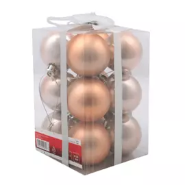 Шары однотонные золотые Tarrington House 50 мм / 12 шт.