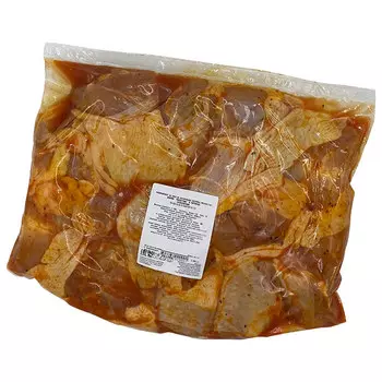 Шашлык из мяса курицы Куриный король пикантный в маринаде охлажденный 1,7-2,2 кг
