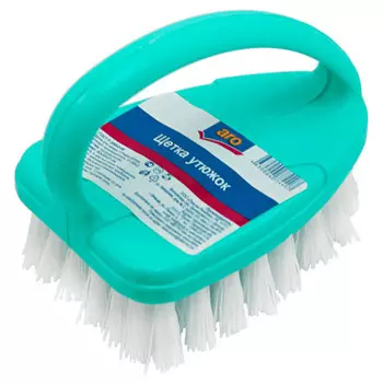 Щетка мини-утюжок Aro для одежды бирюзовая 90х62х75мм