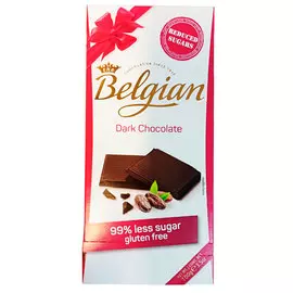 Шоколад The Belgian горький без сахара 100 гр