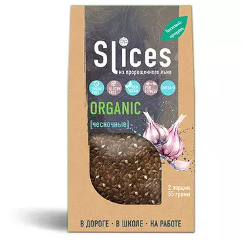 Слайсы Makosh Чесночные 55 гр