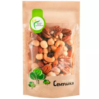 Смесь ореховая Семушка с пеканом и макадамией 150 гр