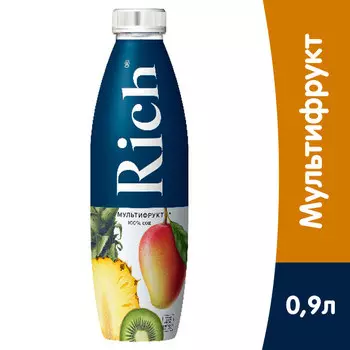 Сок Rich мультифрукт 0,9 литра