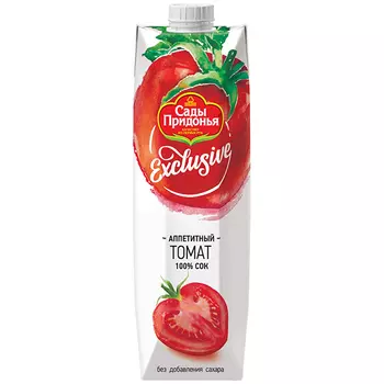 Сок Сады Придонья Exclusive Аппетитный томат 1 литр