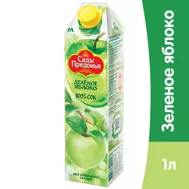 Сок Сады придонья зелёное яблоко 1 литр