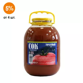 Сок томатный Еремеевское 3 л