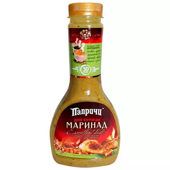 Соус деликатесный маринад для курицы Папричи 380 гр