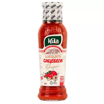 Соус Kula Сацебели острый 345 гр