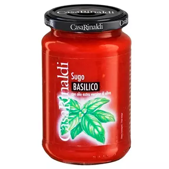 Соус томатный Casa Rinaldi с базиликом 350 гр