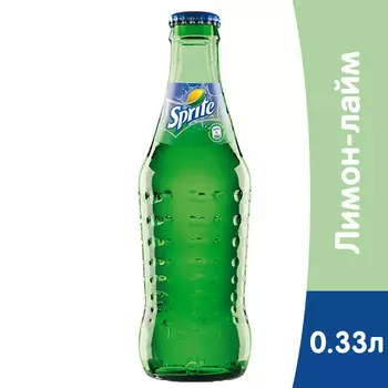 Sprite / Спрайт 0.33 литра, стекло, 12 шт. в уп.